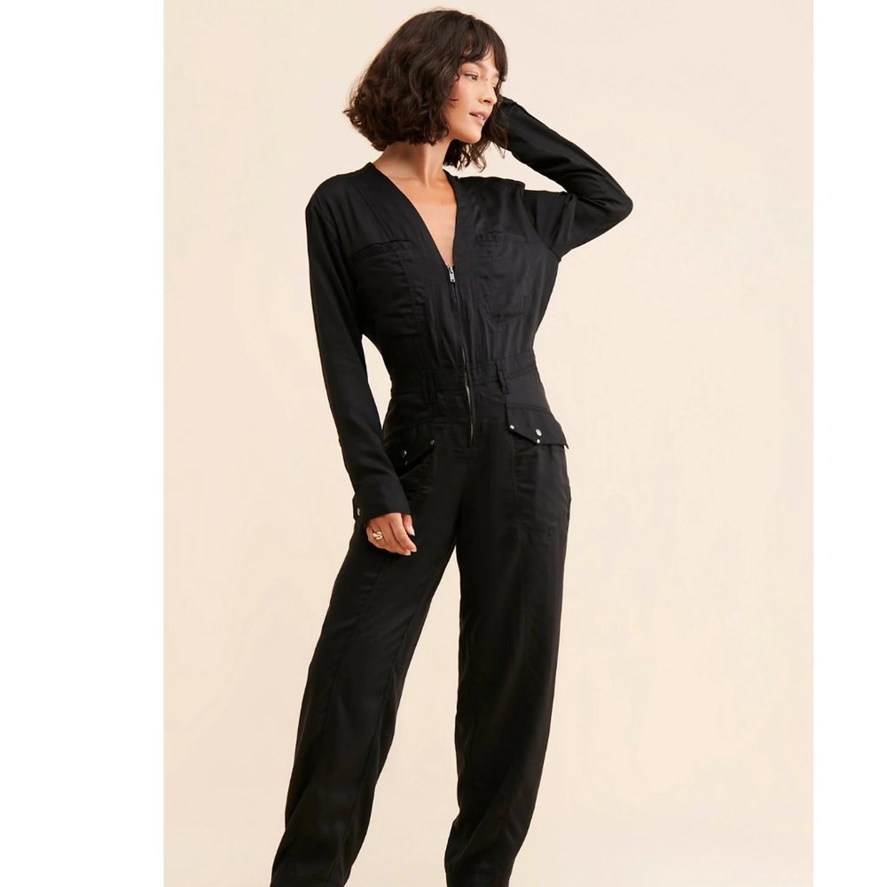 NEW Free People Black Jumpsuit